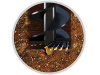 Rock combo range of augers