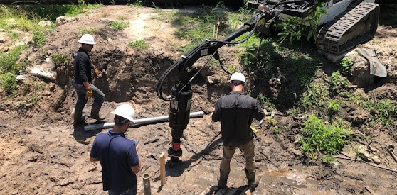 Telescopic Piling Extensions
