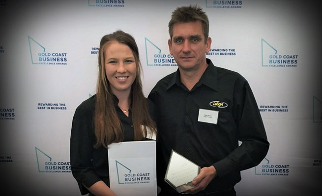 Gold Coast Business award 2017.