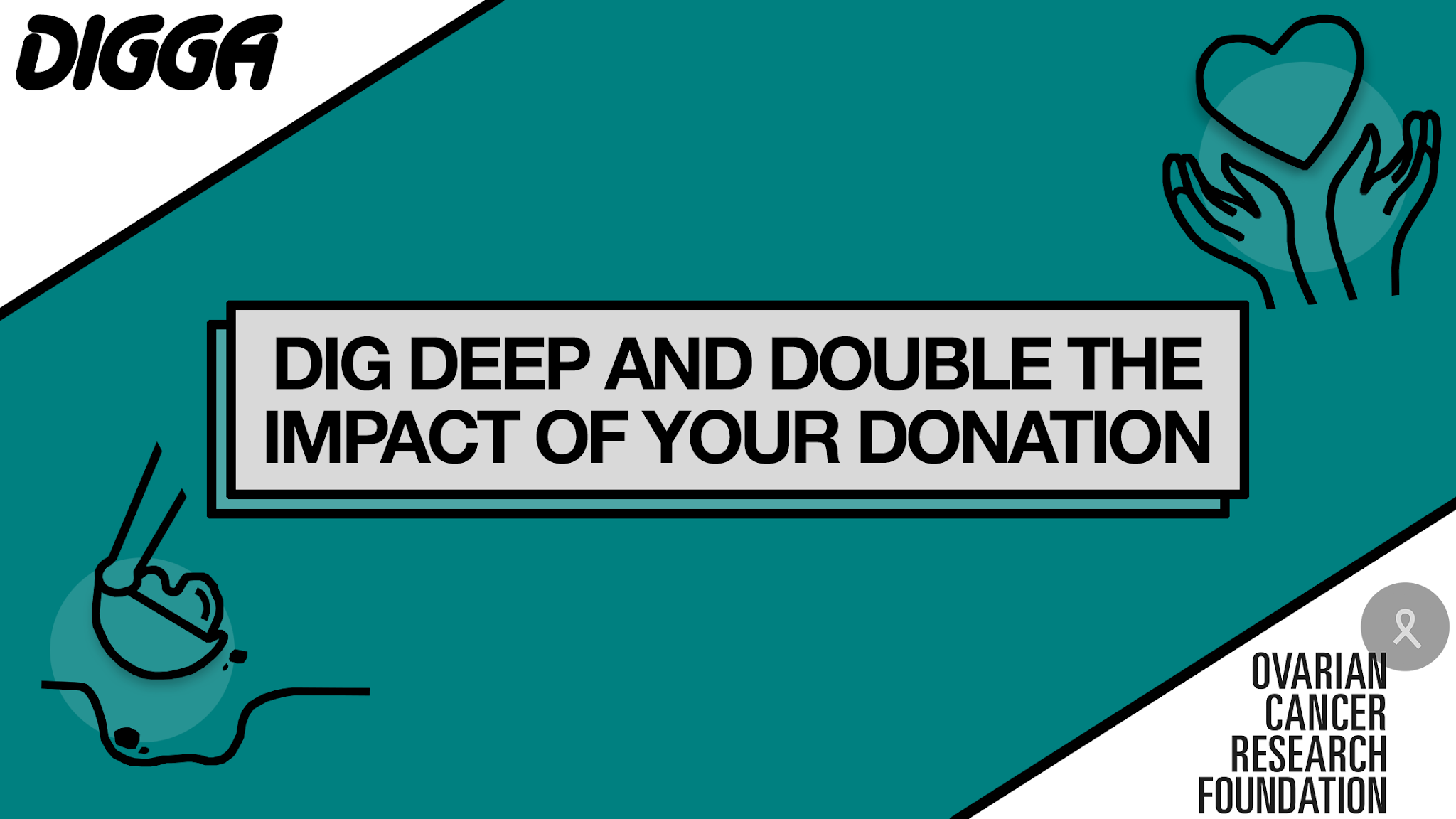 Digga raising funds with OCRF