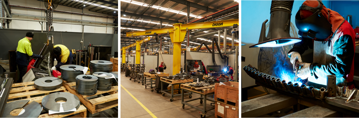 Digga manufacturing facility