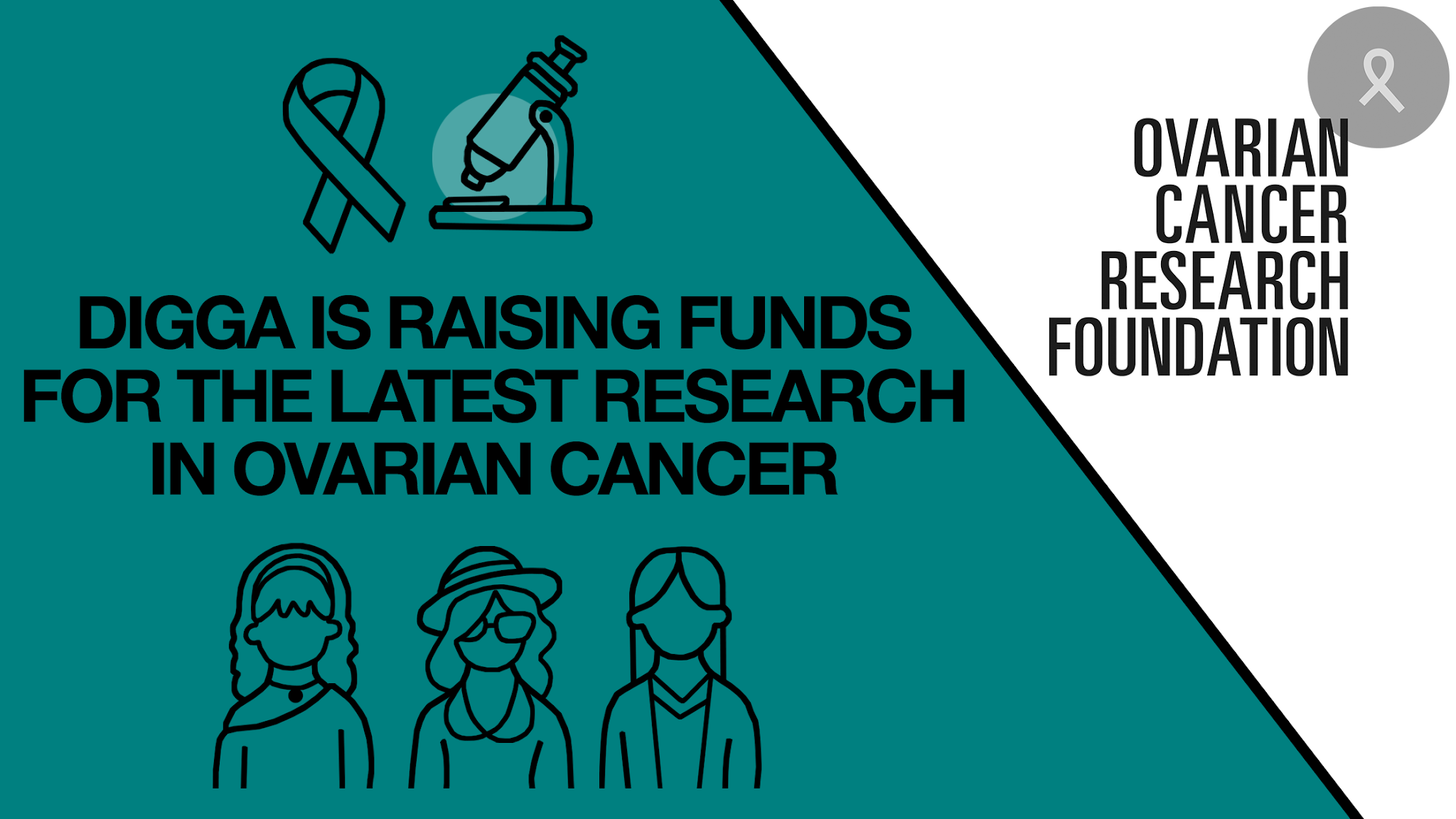 Digga raising funds with OCRF
